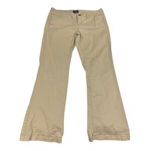 Women's American Eagle Kick Boot Stretch Khaki Pants Size 12